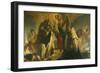 Our Lady of Mount Carmel and the Souls in Purgatory, 1721-1727-Giovanni Battista Tiepolo-Framed Giclee Print