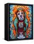 Our Lady of Perpetual Dog Biscuits-Connie R. Townsend-Framed Stretched Canvas