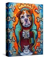 Our Lady of Perpetual Dog Biscuits-Connie R. Townsend-Stretched Canvas