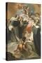 Our Lady of Rosary with Child, St Dominic and St Vincent Ferrer, Circa 1773-Ubaldo Gandolfi-Stretched Canvas