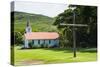 Our Lady of Seven Sorrows Church, Island of Molokai, Hawaii, United States of America, Pacific-Michael Runkel-Stretched Canvas