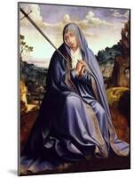 Our Lady of Sorrows, 1509-1511, Central Panel of Altarpiece from Mother of God Church-Quentin Massys-Mounted Giclee Print