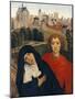 Our Lady of Sorrows, Detail from Crucifixion-Hans Memling-Mounted Giclee Print