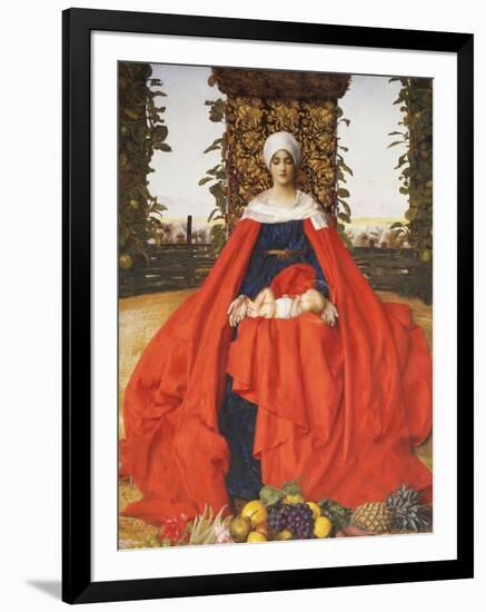 Our Lady of the Fruits of the Earth-Frank Cadogan Cowper-Framed Giclee Print