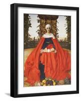 Our Lady of the Fruits of the Earth-Frank Cadogan Cowper-Framed Giclee Print