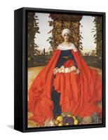 Our Lady of the Fruits of the Earth-Frank Cadogan Cowper-Framed Stretched Canvas