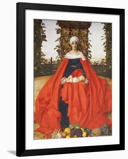 Our Lady of the Fruits of the Earth-Frank Cadogan Cowper-Framed Giclee Print