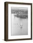 Our Lady of the Rivers Statue in the Mississippi River-null-Framed Photographic Print