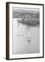 Our Lady of the Rivers Statue in the Mississippi River-null-Framed Photographic Print