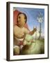 Our Lady of the Rosary, 1840-Tommaso Minardi-Framed Giclee Print