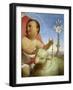 Our Lady of the Rosary, 1840-Tommaso Minardi-Framed Giclee Print