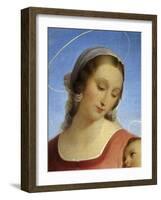 Our Lady of the Rosary, 1840-Tommaso Minardi-Framed Giclee Print