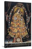 Our Lady of the Rosary of Pomata, 18th Century, Monasterio de Santa Clara, Ayacucho, Perú-Cuzco School-Stretched Canvas