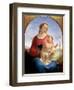 Our Lady of the Rosary-Tommaso Minardi-Framed Art Print