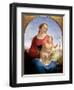 Our Lady of the Rosary-Tommaso Minardi-Framed Art Print