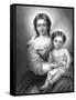 Our Lady of the Rosary-null-Framed Stretched Canvas