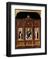 Our Lady of the Rosary-Nicolo Barabino-Framed Giclee Print