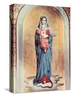 Our Lady of the Sacred Heart-Antonio Ciseri-Stretched Canvas