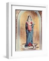 Our Lady of the Sacred Heart-Antonio Ciseri-Framed Giclee Print