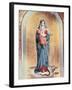 Our Lady of the Sacred Heart-Antonio Ciseri-Framed Giclee Print