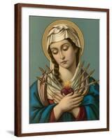 Our Lady of the Seven Sorrows-null-Framed Giclee Print