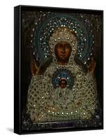 Our Lady of the Sign-null-Framed Stretched Canvas