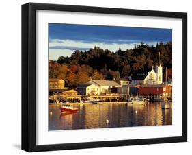 Our Lady Queen of Peace Catholic Church, Boothbay Harbor, Maine, USA-Jerry & Marcy Monkman-Framed Photographic Print