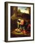 Our Lady Worshipping the Child, c.1518-20-Correggio-Framed Giclee Print