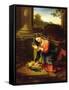 Our Lady Worshipping the Child, c.1518-20-Correggio-Framed Stretched Canvas