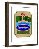 Our Lake Boaters Delight-Mark Frost-Framed Giclee Print