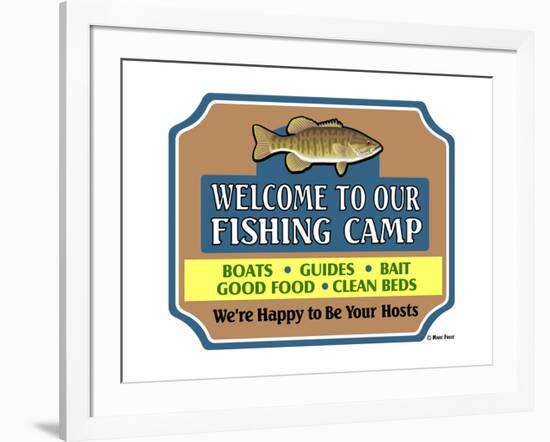 Our Lake Fish Camp-Mark Frost-Framed Giclee Print