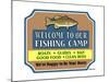 Our Lake Fish Camp-Mark Frost-Mounted Giclee Print