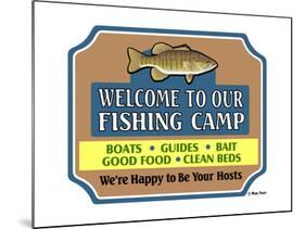 Our Lake Fish Camp-Mark Frost-Mounted Giclee Print