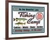 Our Lake Fishing Camp-Mark Frost-Framed Giclee Print