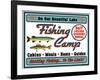 Our Lake Fishing Camp-Mark Frost-Framed Giclee Print