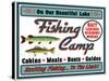 Our Lake Fishing Camp-Mark Frost-Stretched Canvas