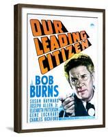 Our Leading Citizen - Movie Poster Reproduction-null-Framed Photo