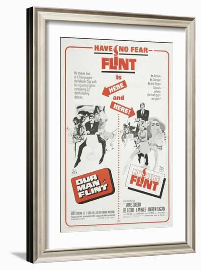 Our Man Flint, 1966-null-Framed Art Print