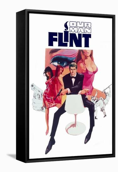 Our Man Flint, 1966-null-Framed Stretched Canvas