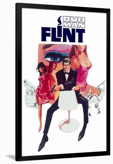 Our Man Flint, 1966-null-Framed Art Print