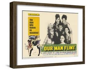 Our Man Flint, 1966-null-Framed Art Print