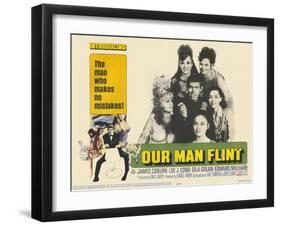 Our Man Flint, 1966-null-Framed Art Print