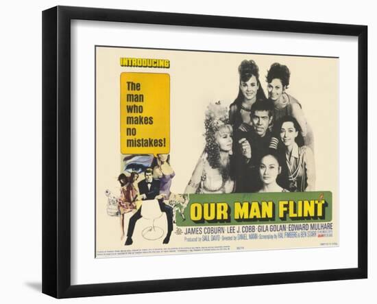 Our Man Flint, 1966-null-Framed Art Print