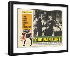 Our Man Flint, 1966-null-Framed Art Print