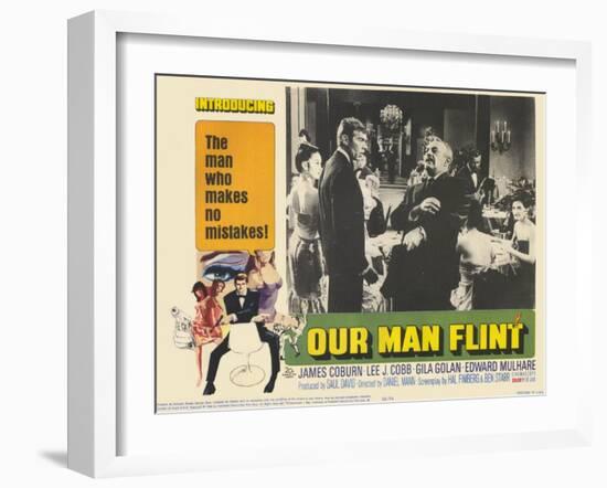 Our Man Flint, 1966-null-Framed Art Print