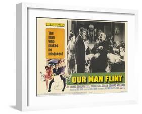 Our Man Flint, 1966-null-Framed Art Print