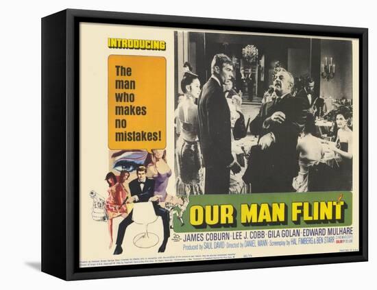 Our Man Flint, 1966-null-Framed Stretched Canvas