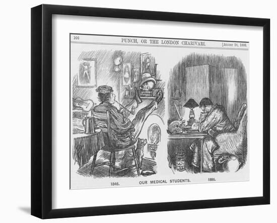 Our Medical Students, 1886-Joseph Swain-Framed Giclee Print