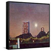 Our Modern Moon-Noel Paine-Framed Stretched Canvas