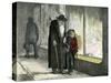 Our Mutual Friend by Dickens-Hablot Knight Browne-Stretched Canvas